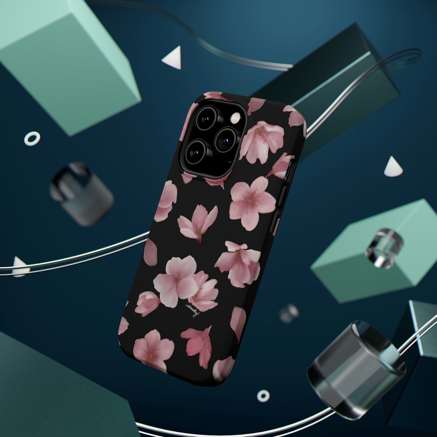 Sakura Cherry Blossoms in Spring (Black), MagSafe