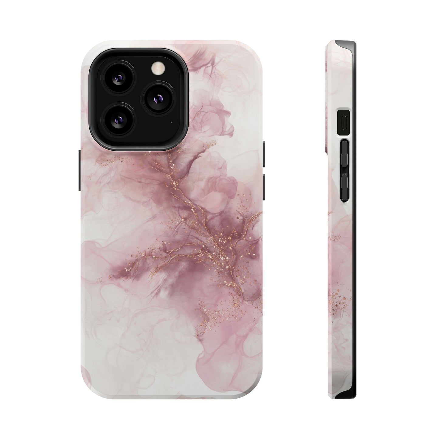 Pink Geode Alcohol Ink Art, MagSafe