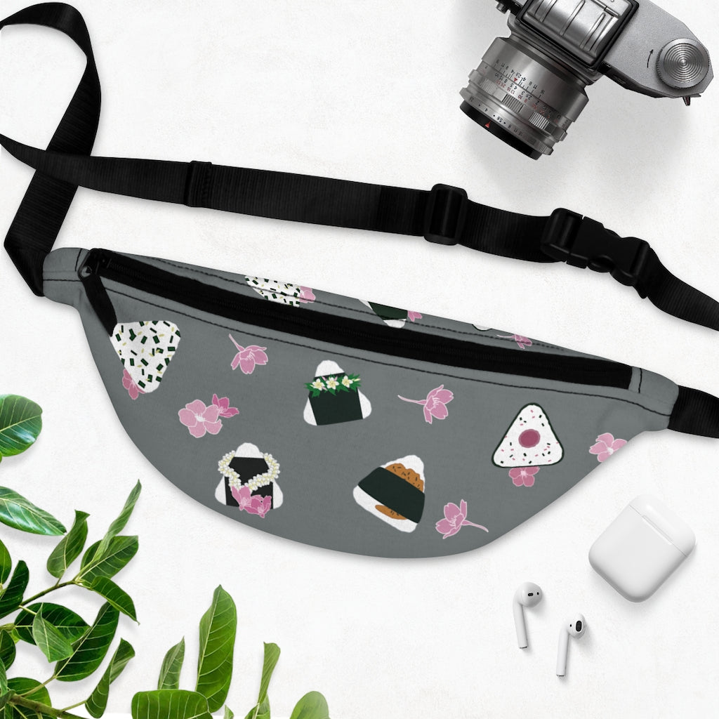 Waist/Hip/Shoulder Pack- Musubi Medley (Stormy Clouds)