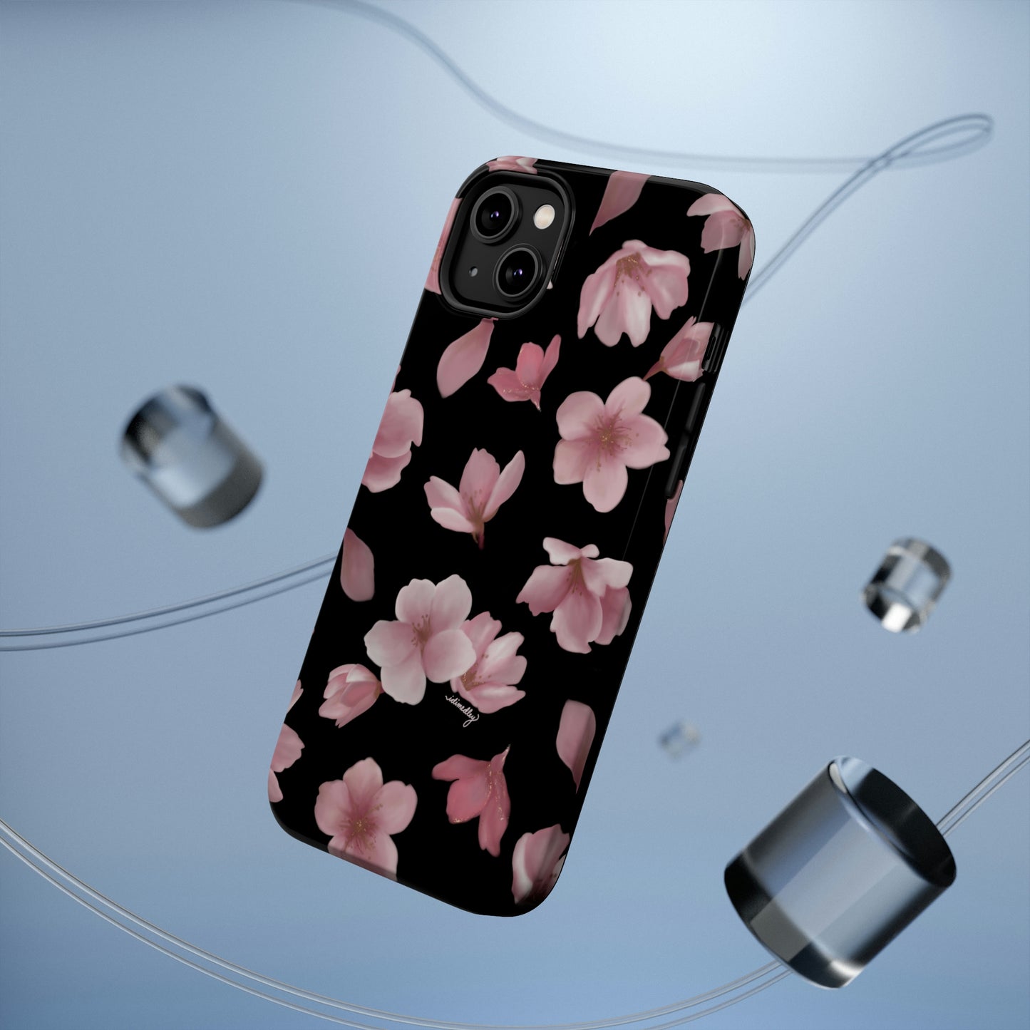 Sakura Cherry Blossoms in Spring (Black), MagSafe