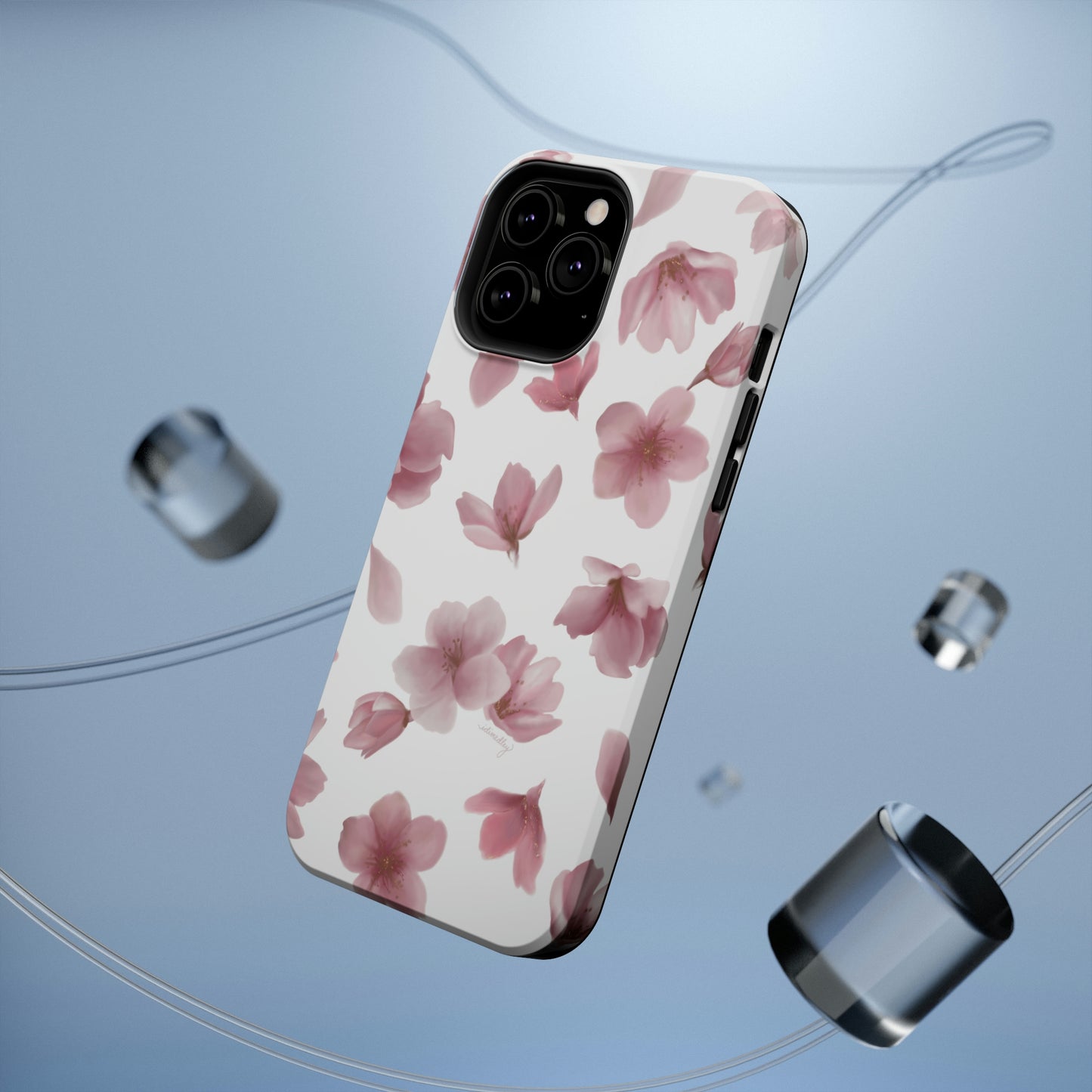 Sakura Cherry Blossoms in Spring (White), MagSafe