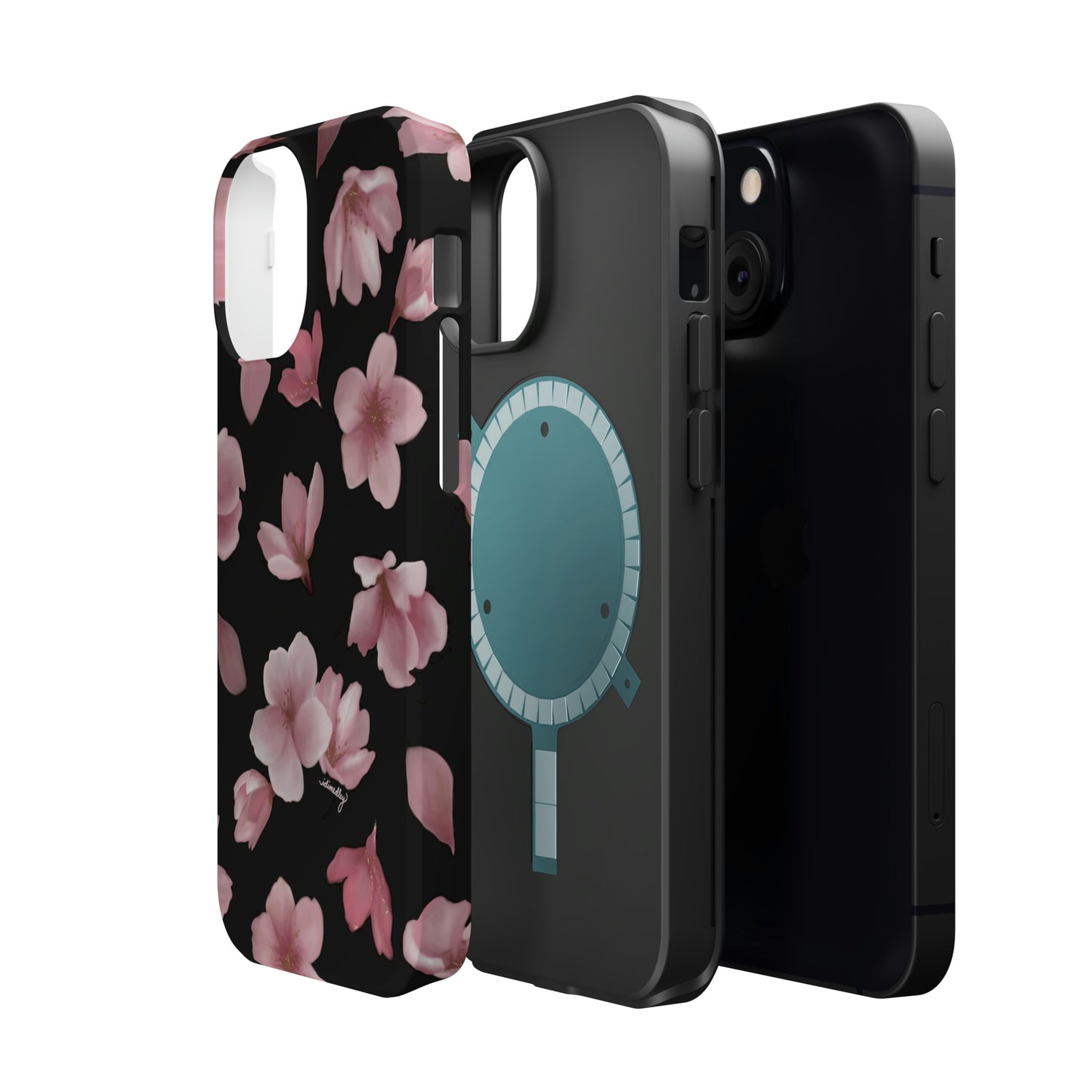 Sakura Cherry Blossoms in Spring (Black), MagSafe