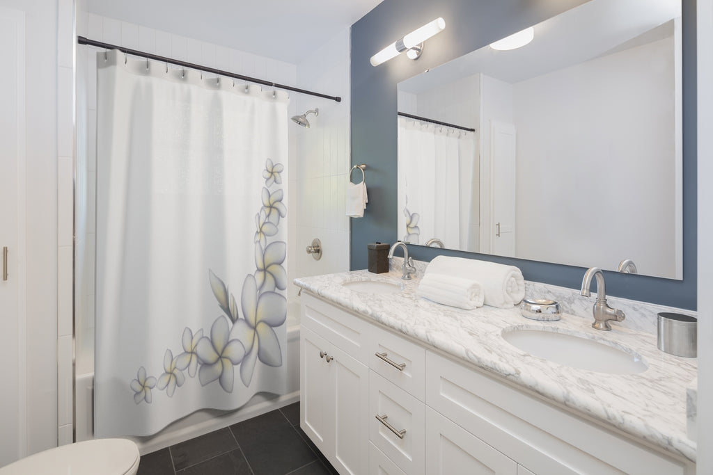 Shower Curtain- Plumeria Corner