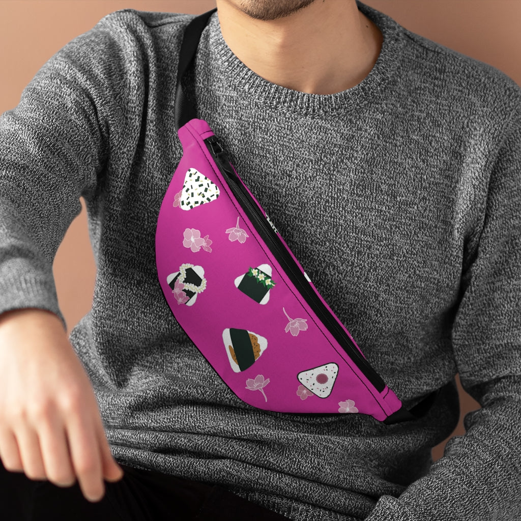 Waist/Hip/Shoulder Pack- Musubi Medley (Dragonfruit)