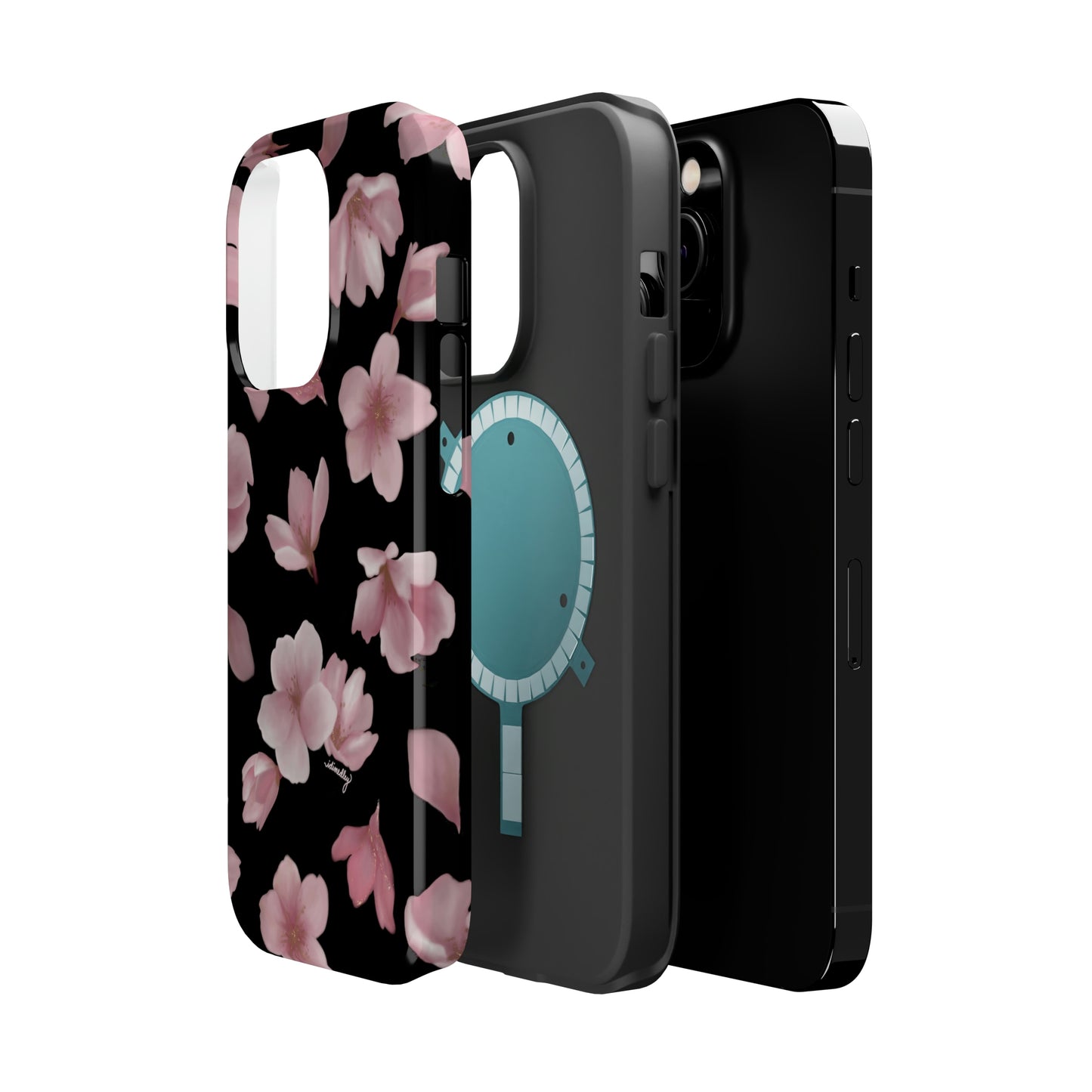 Sakura Cherry Blossoms in Spring (Black), MagSafe