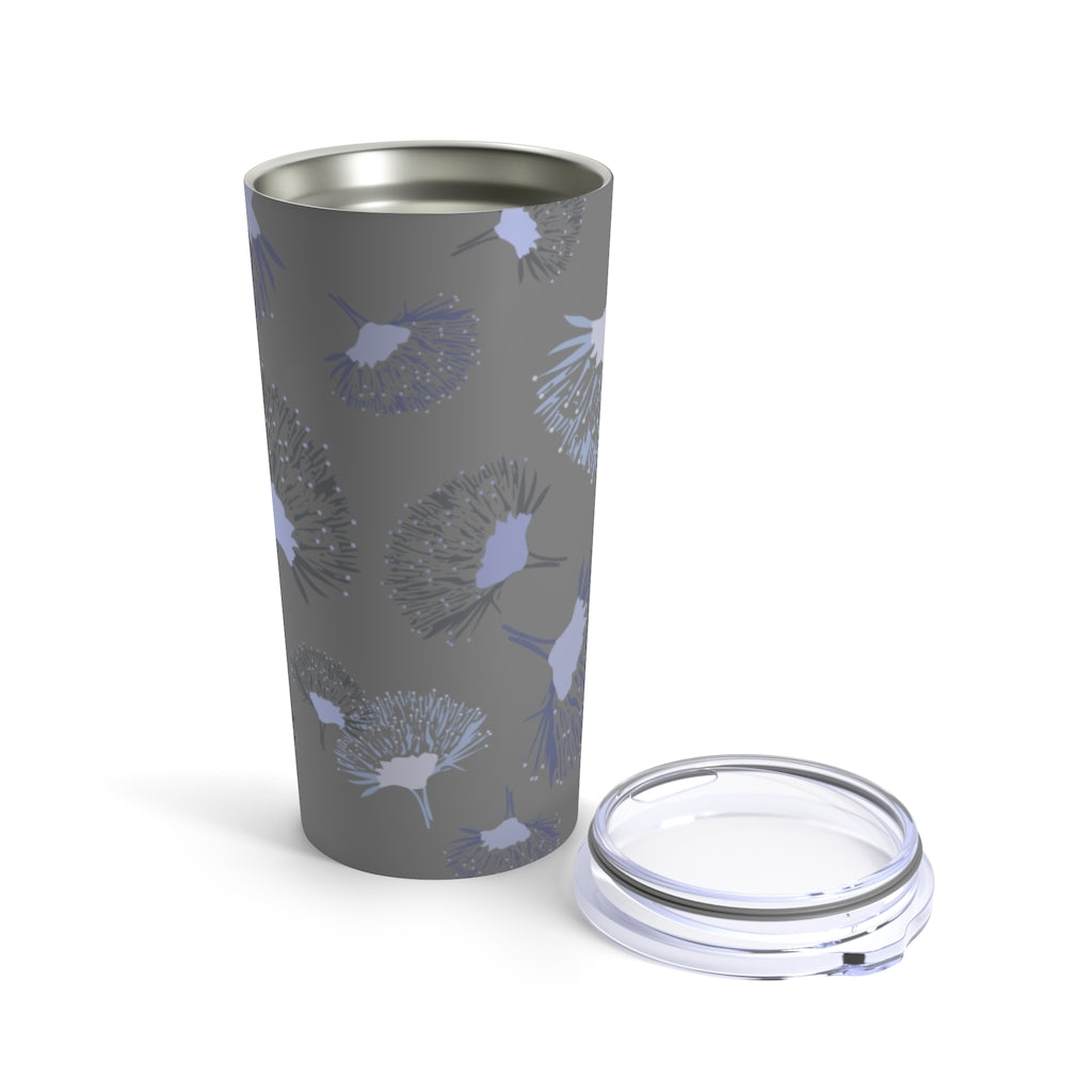 Tumbler 20oz- Ohia Lehua Periwinkle Twinkle (Rain Clouds)