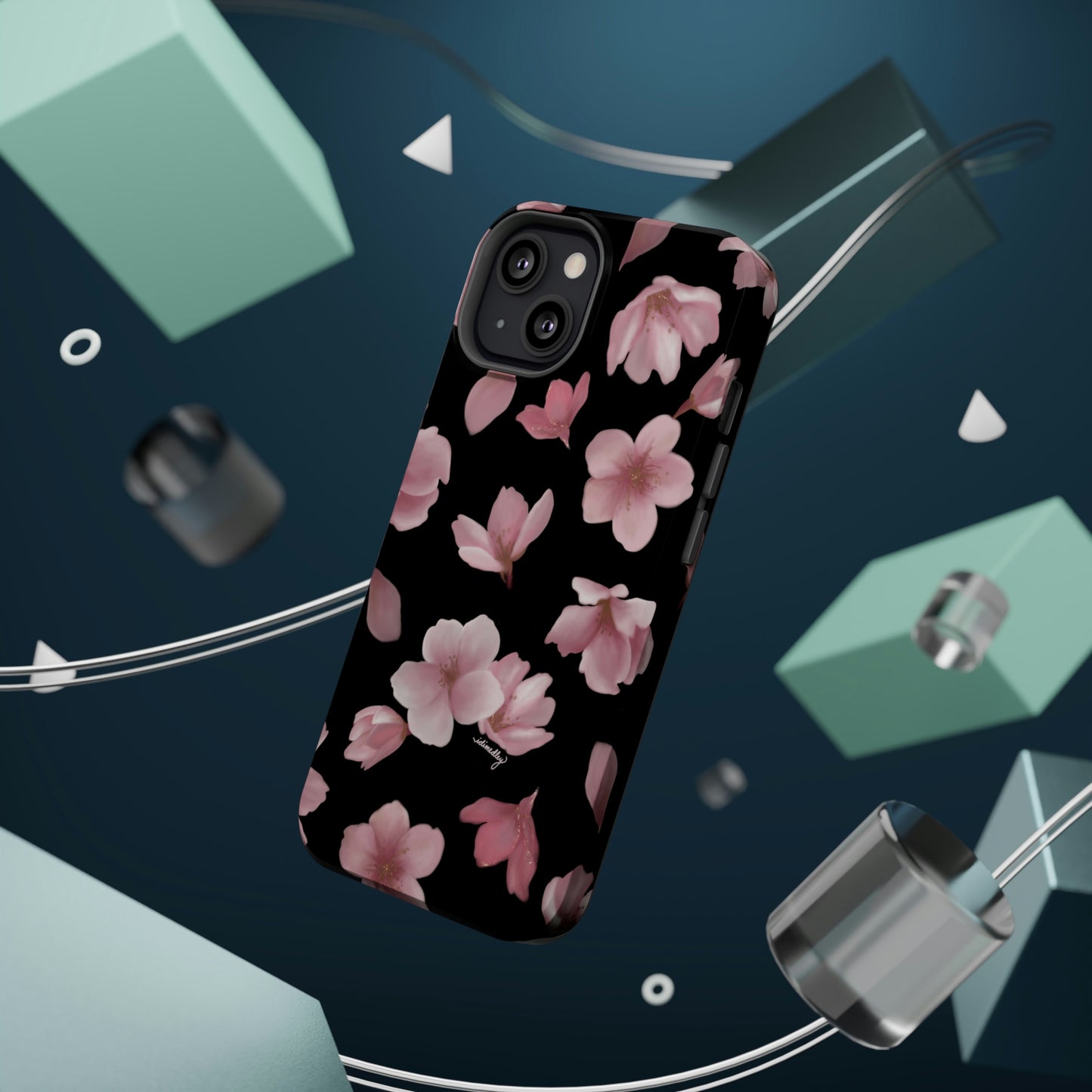 Sakura Cherry Blossoms in Spring (Black), MagSafe