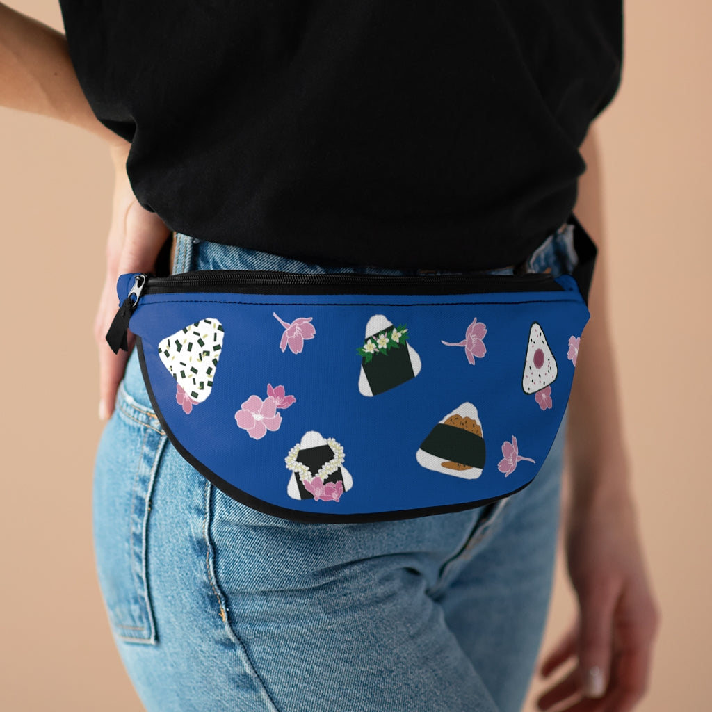 Waist/Hip/Shoulder Pack- Musubi Medley (Deep Blue Sea)