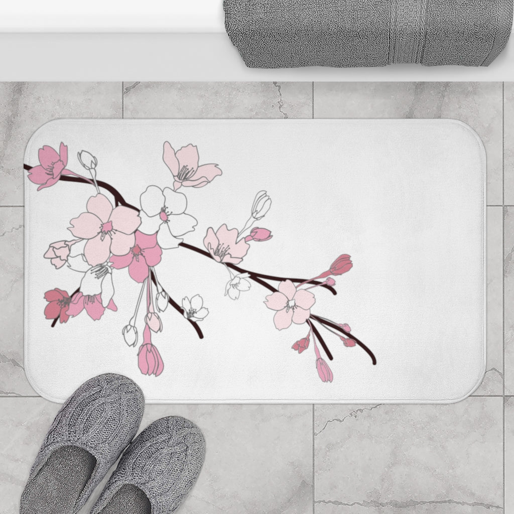 Bath Mat- Sakura Blooms