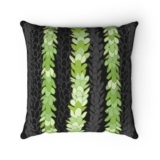 Canvas Throw Pillow Case- Pakalana Night Bouquet
