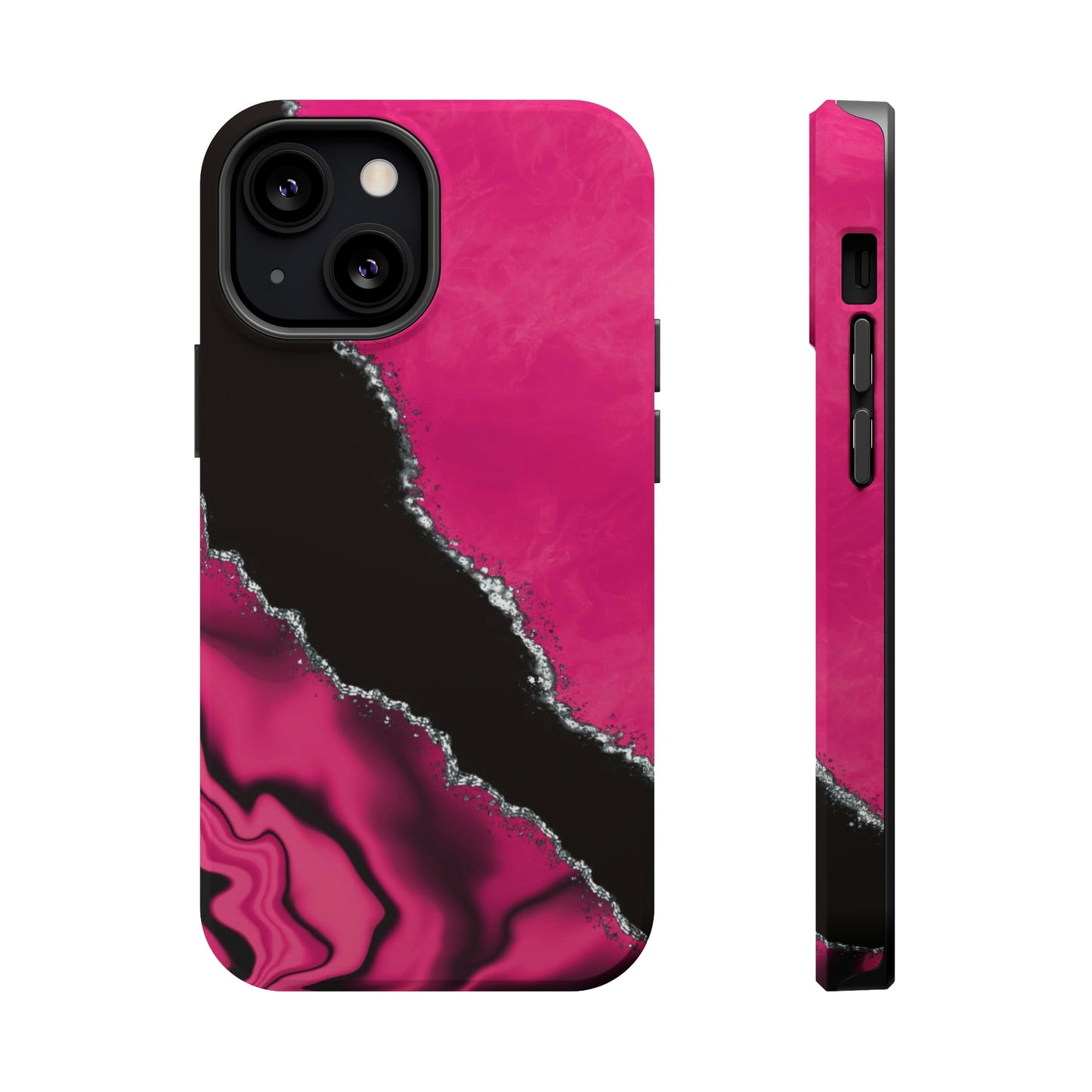 Marble Art Hot Pink Geode, MagSafe