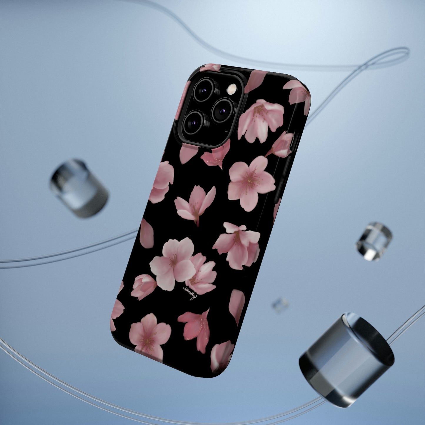 Sakura Cherry Blossoms in Spring (Black), MagSafe