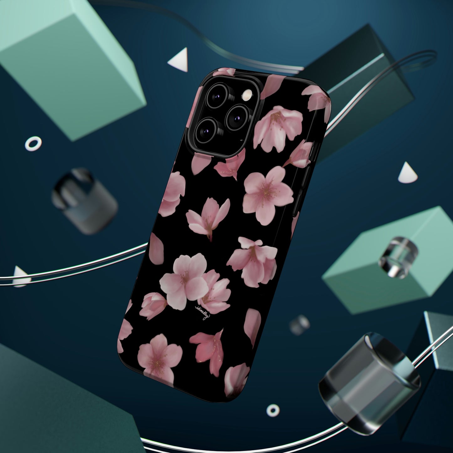 Sakura Cherry Blossoms in Spring (Black), MagSafe