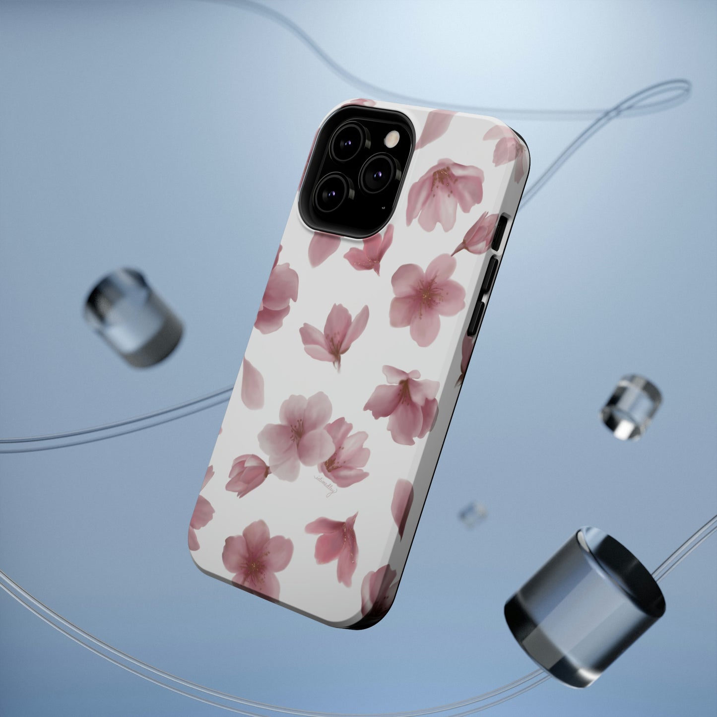 Sakura Cherry Blossoms in Spring (White), MagSafe