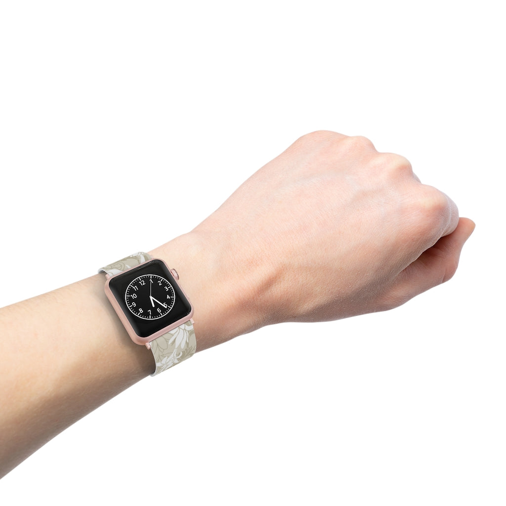 Watch Band for Apple Watch- Tuberoses for Nohea (Sand)
