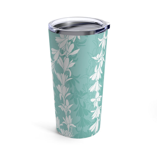 Tumbler 20oz- Tuberoses for Nohea (Seagreen)