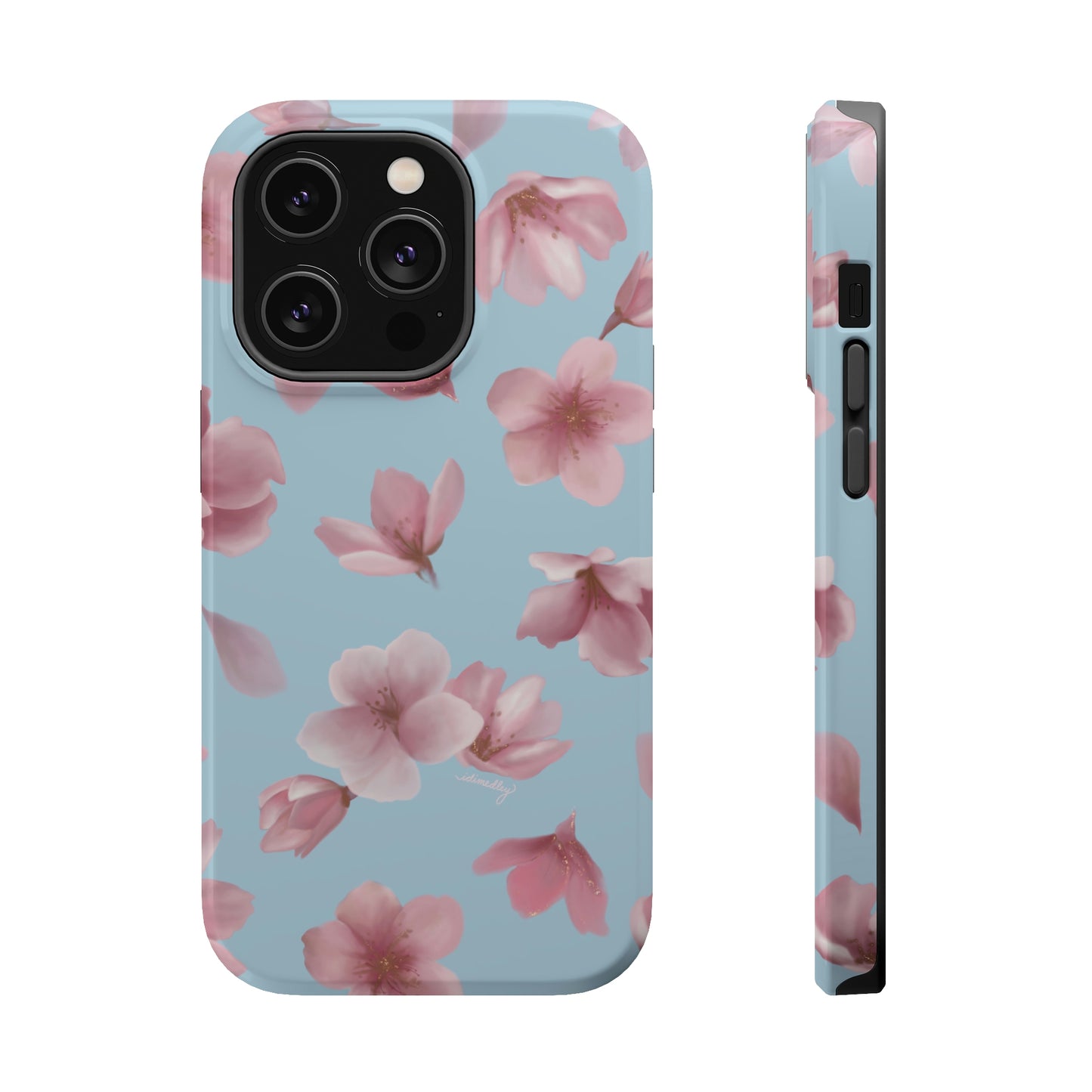 Sakura Cherry Blossoms in Spring (Light Blue), MagSafe