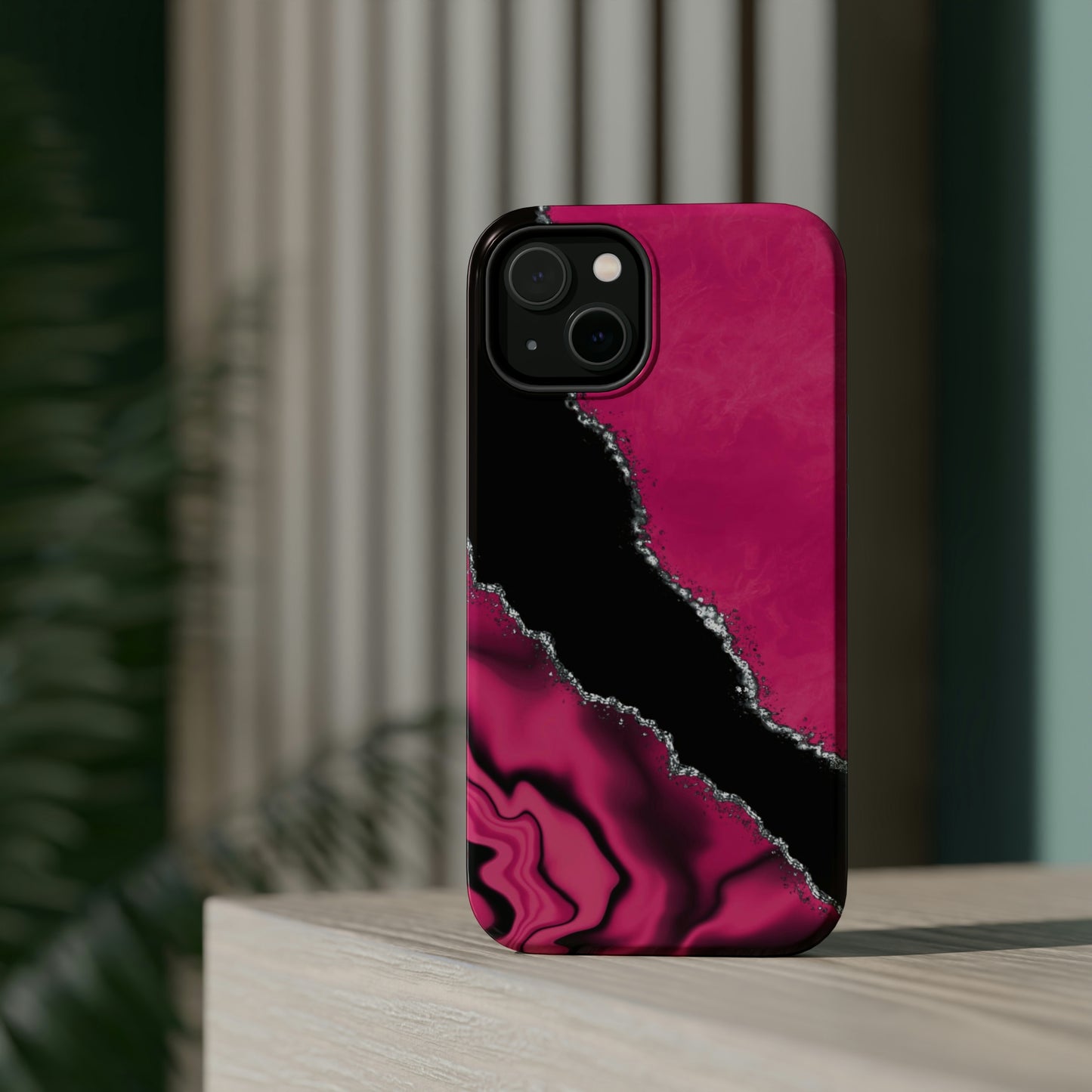Marble Art Hot Pink Geode, MagSafe