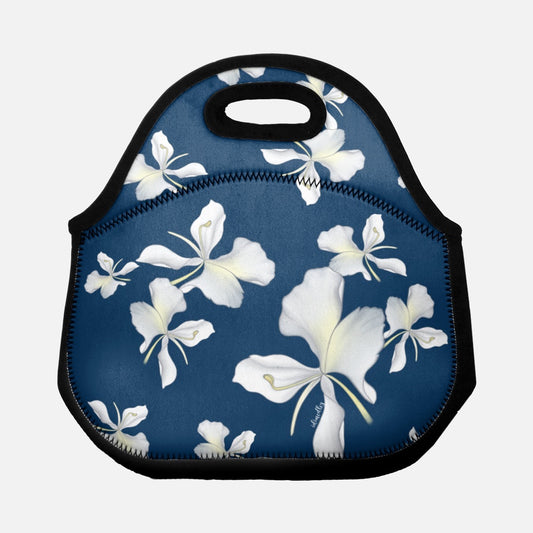 Lunch Tote Bag- Awapuhi (Navy Blue)