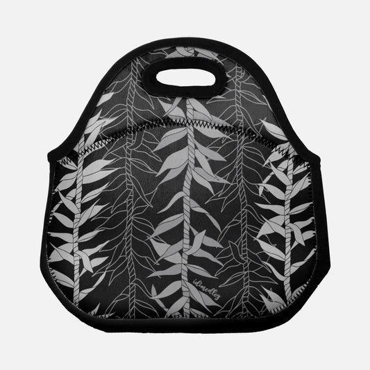 Lunch Tote Bag- Ti Leaf Lucky Leis (Shadows)