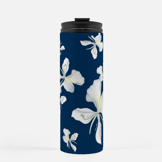 Thermal Tumbler 16 oz- Awapuhi Falling (Navy Blue)