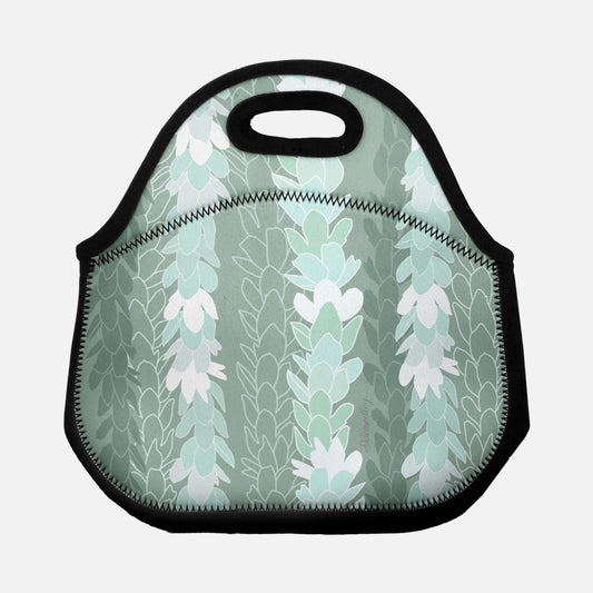 Lunch Tote Bag- Pakalana Stringing Green