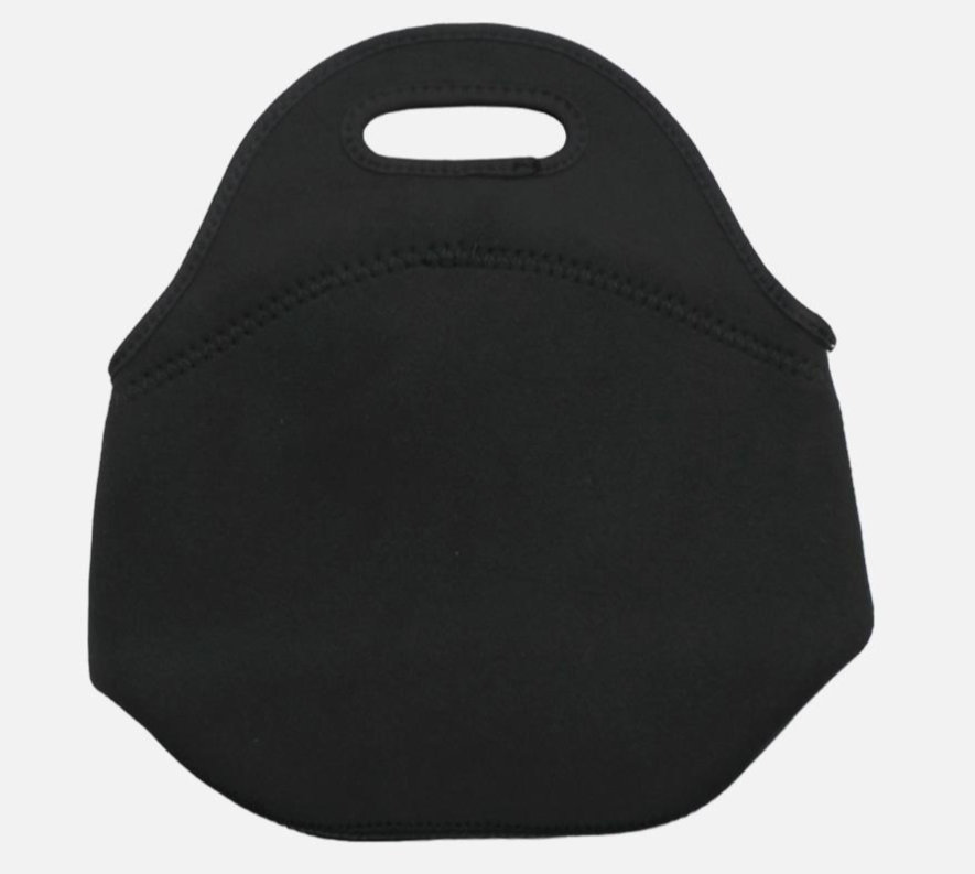 Lunch Tote Bag- Naupaka Love Story (Cyan)
