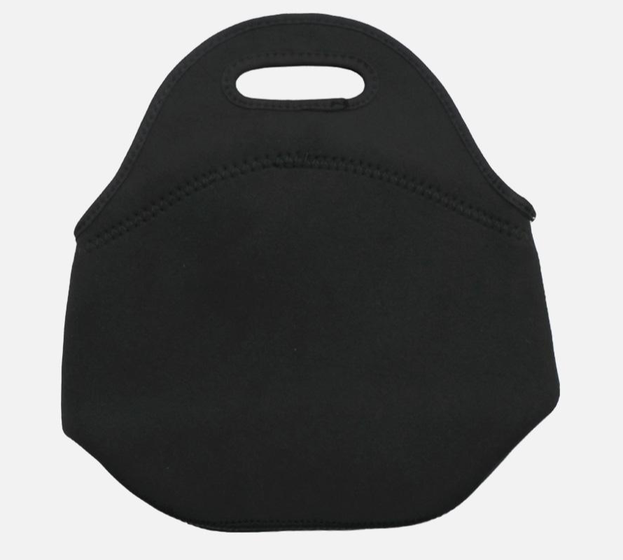 Lunch Tote Bag- Bird of Paradise (Black)