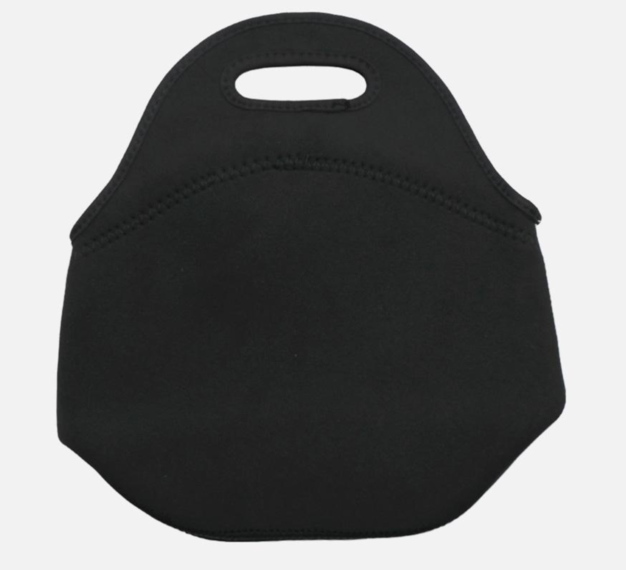 Lunch Tote Bag- Bird of Paradise (White)
