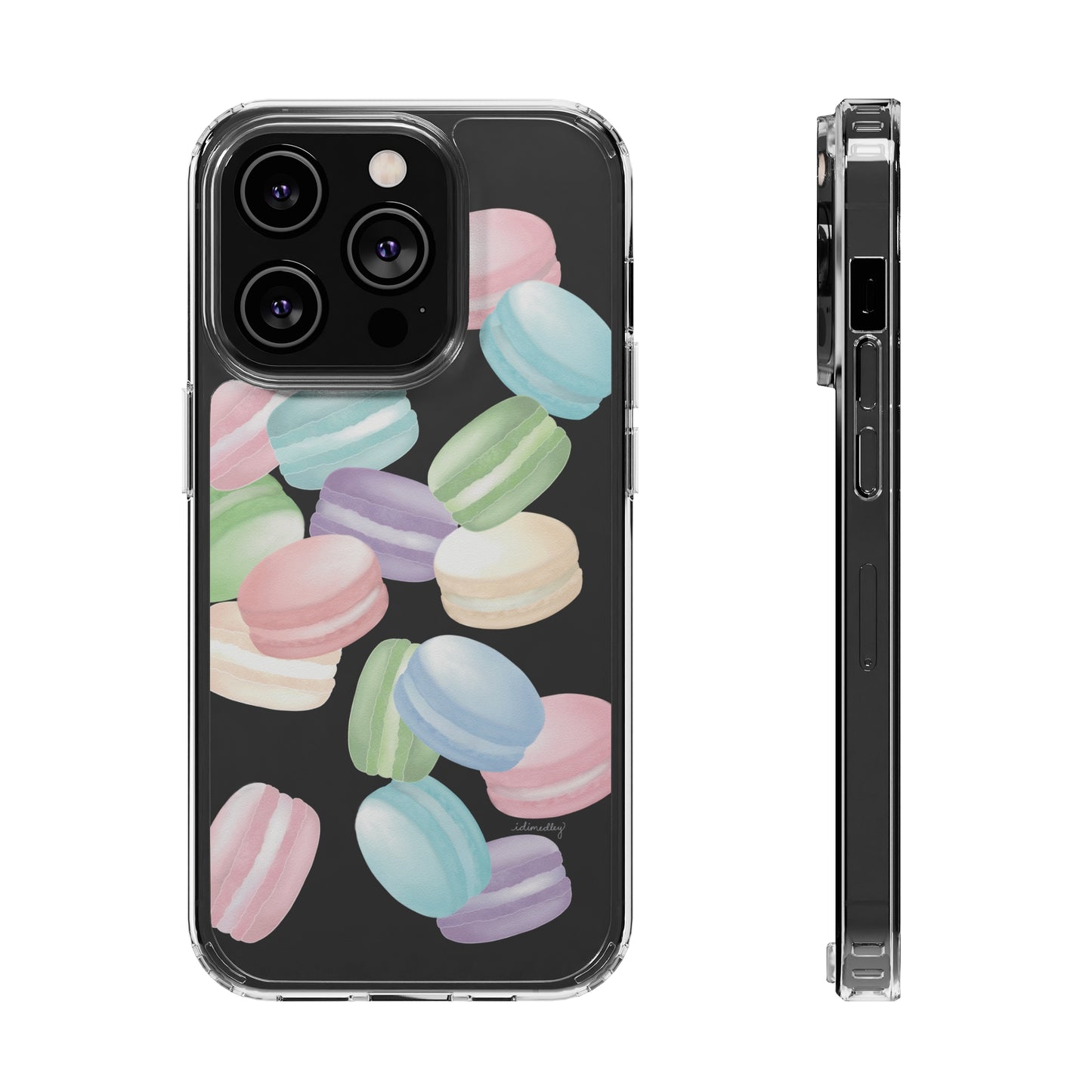 Macarons CLEAR Case