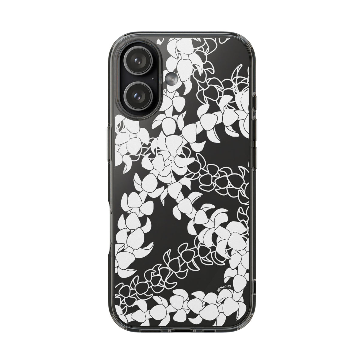 Puakenikeni Curvilinear Lei CLEAR Case