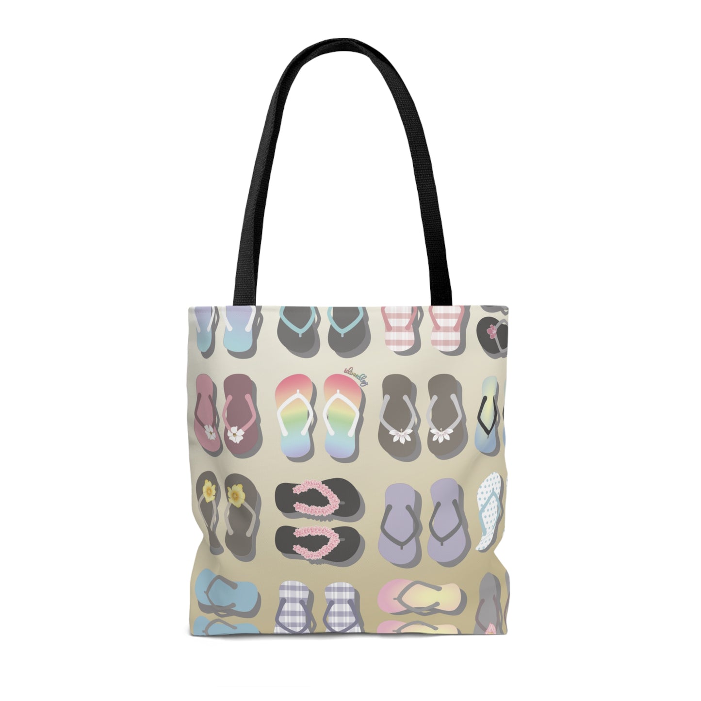 Tote bag- Sandy Pua Toes in my Rubbah Slippahs