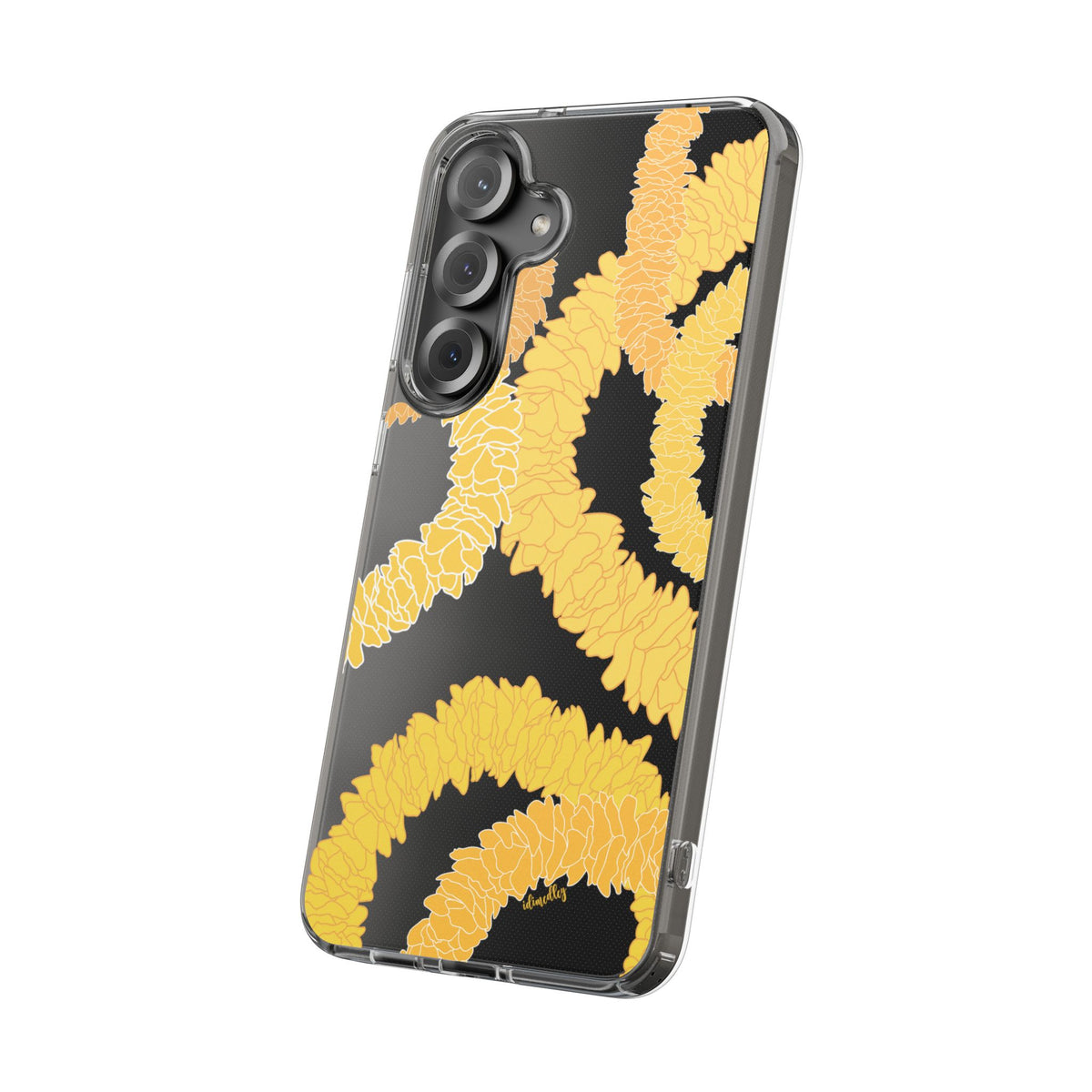 Ilima Flower Lei CLEAR Case