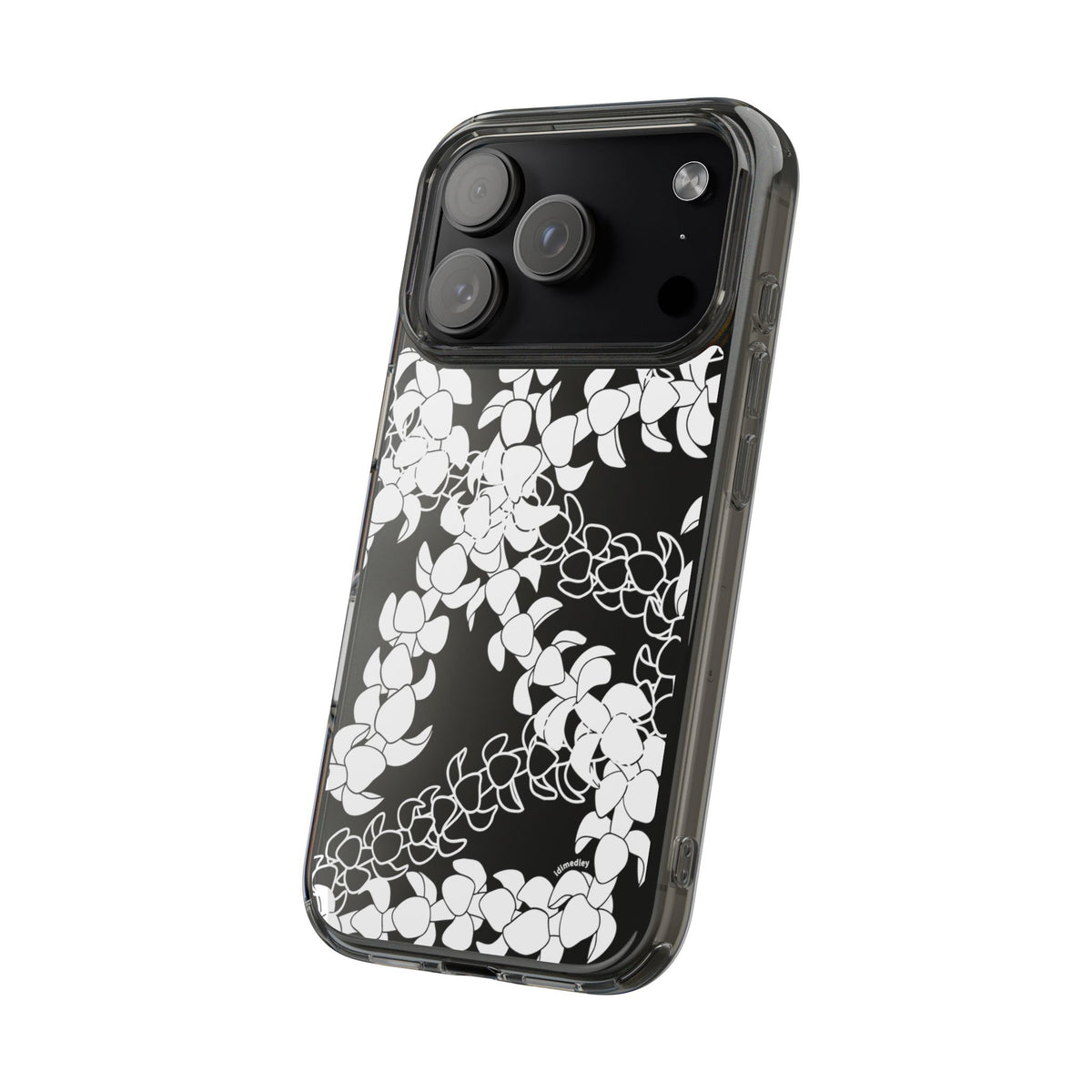 Puakenikeni Curvilinear Lei CLEAR Case