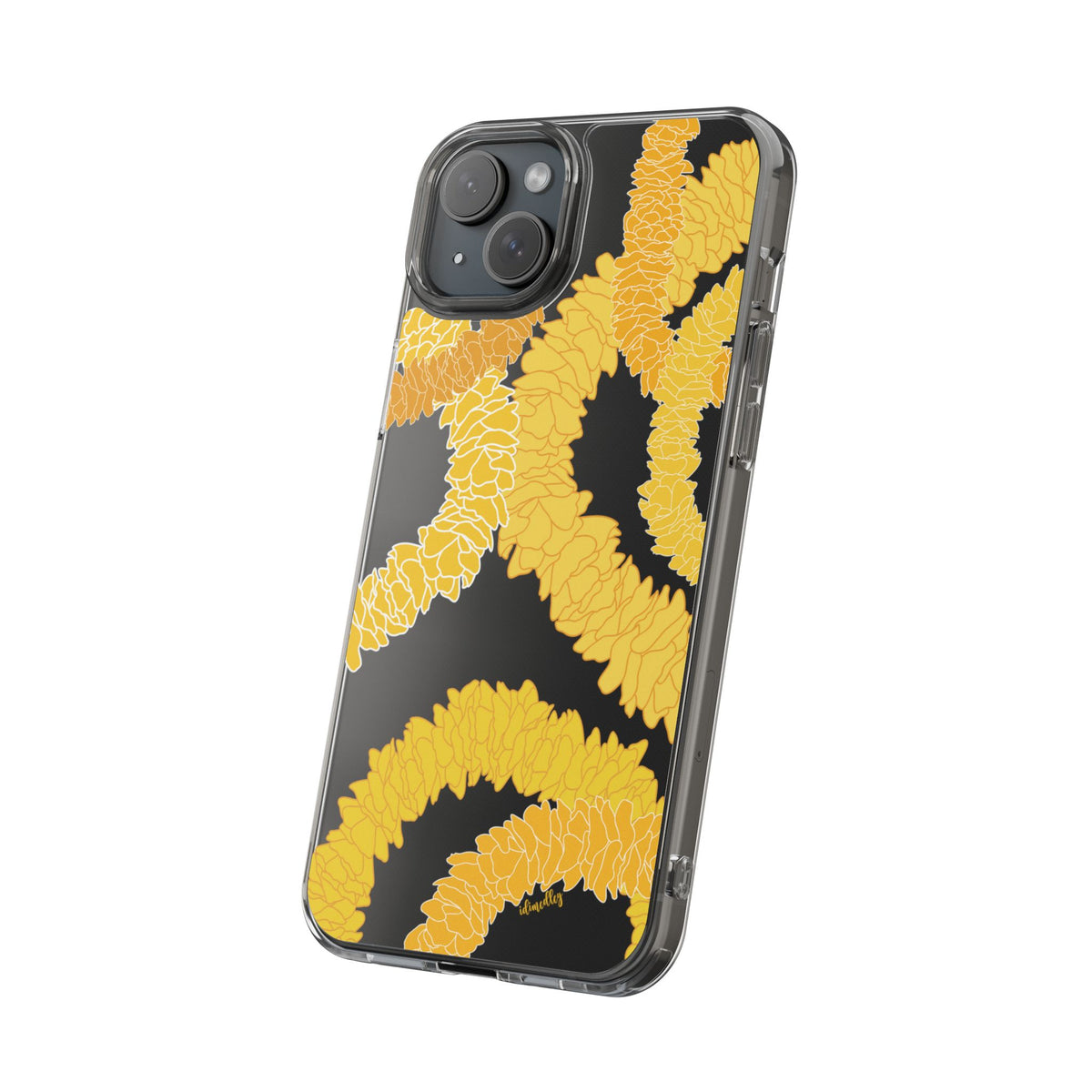 Ilima Flower Lei CLEAR Case