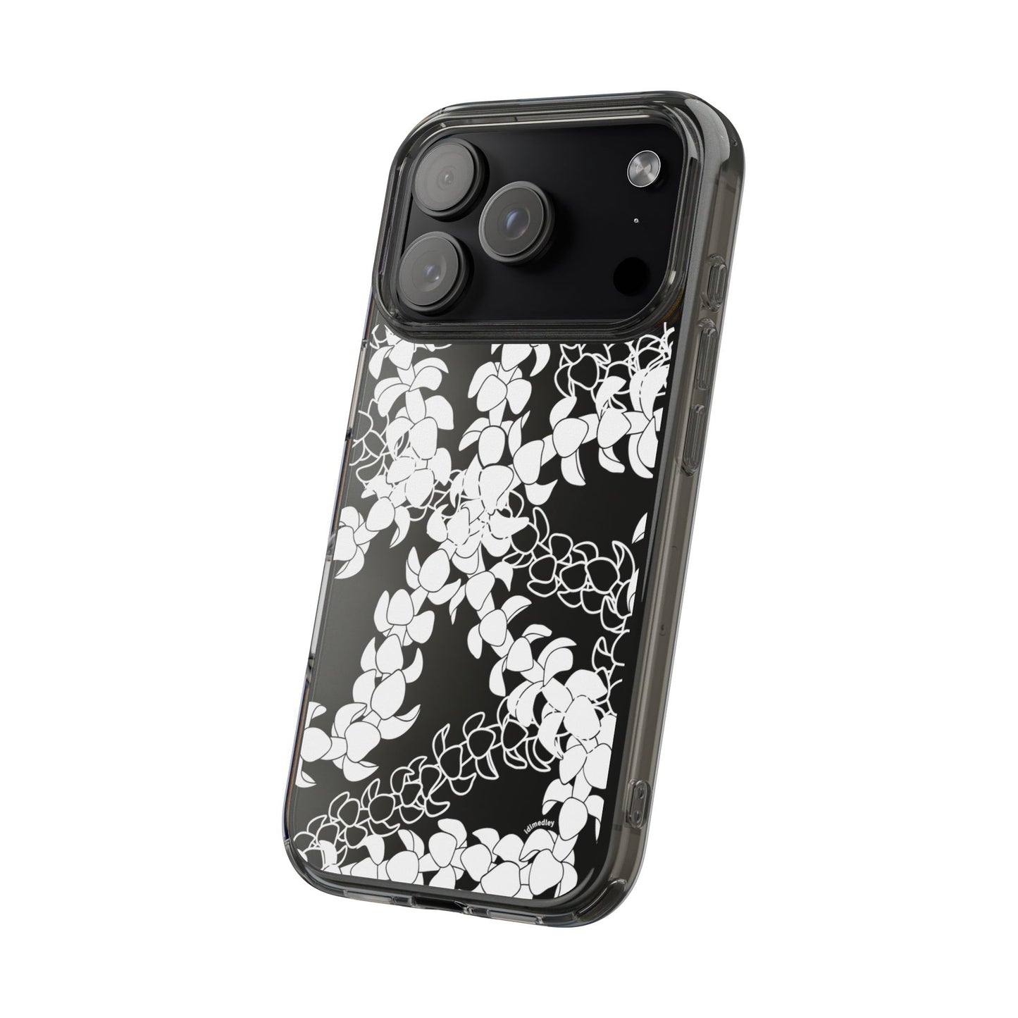 Puakenikeni Curvilinear Lei CLEAR Case
