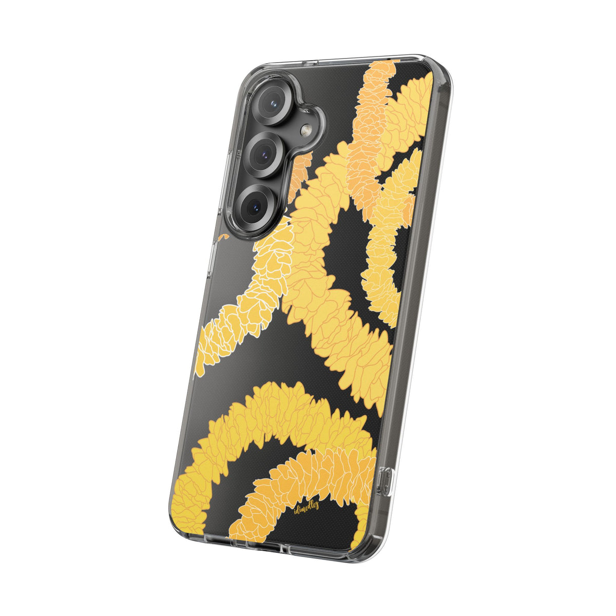 Ilima Flower Lei CLEAR Case
