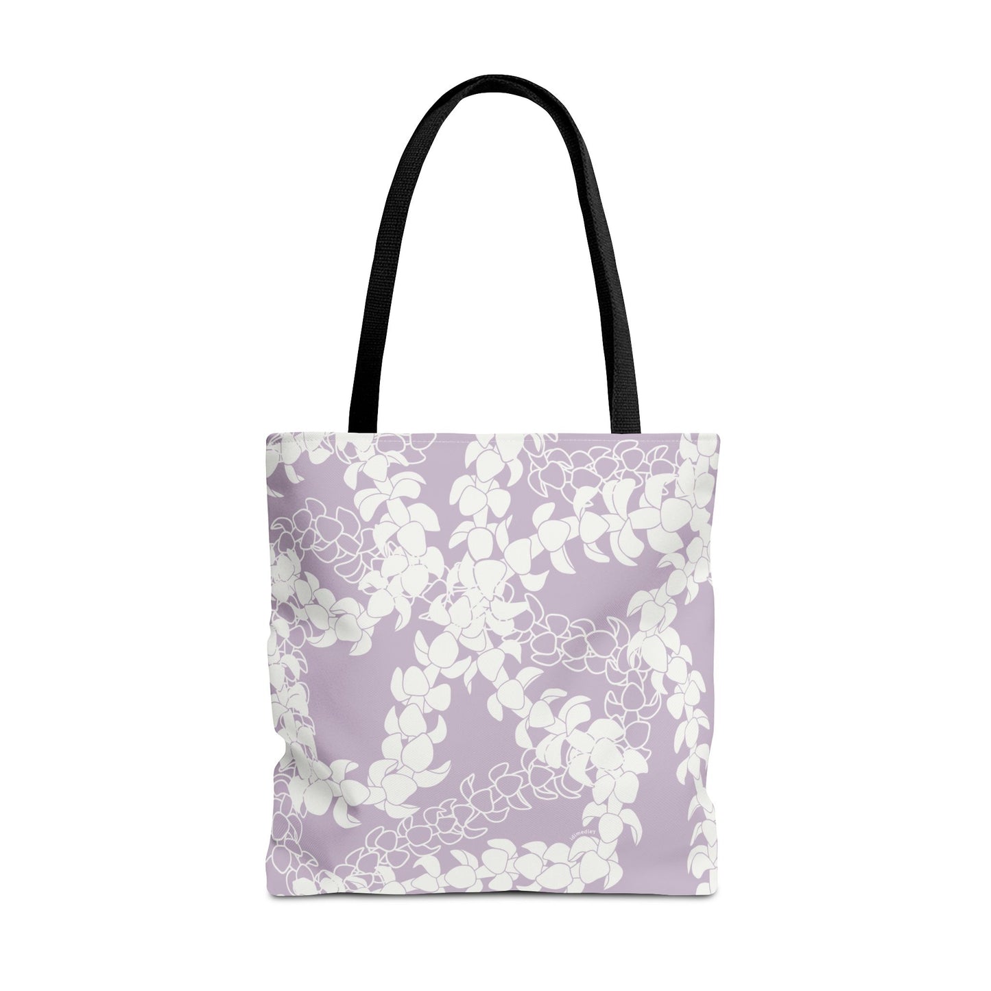 Tote Bag- Puakenikeni Lei (Pinky Periwinkle)