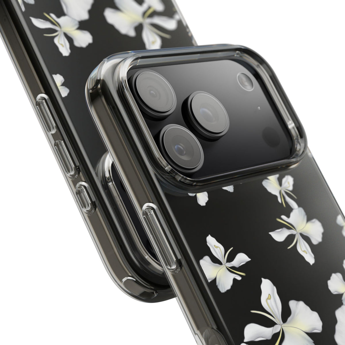 Awapuhi Butterfly Ginger Falling Flowers CLEAR Case