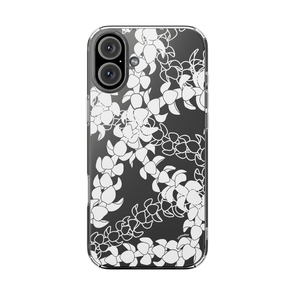 Puakenikeni Curvilinear Lei CLEAR Case
