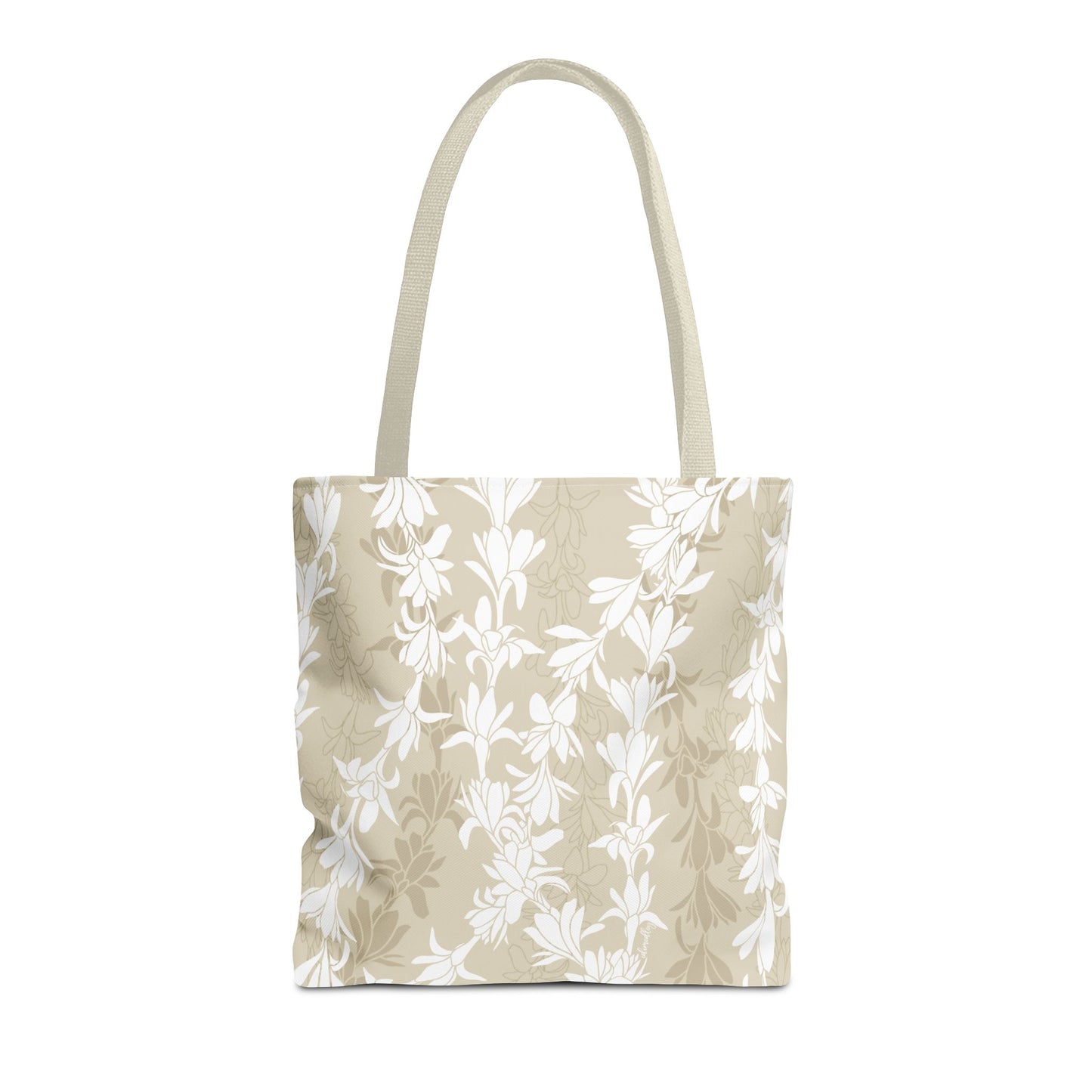 Tote bag- Tuberoses for Nohea (Sand)