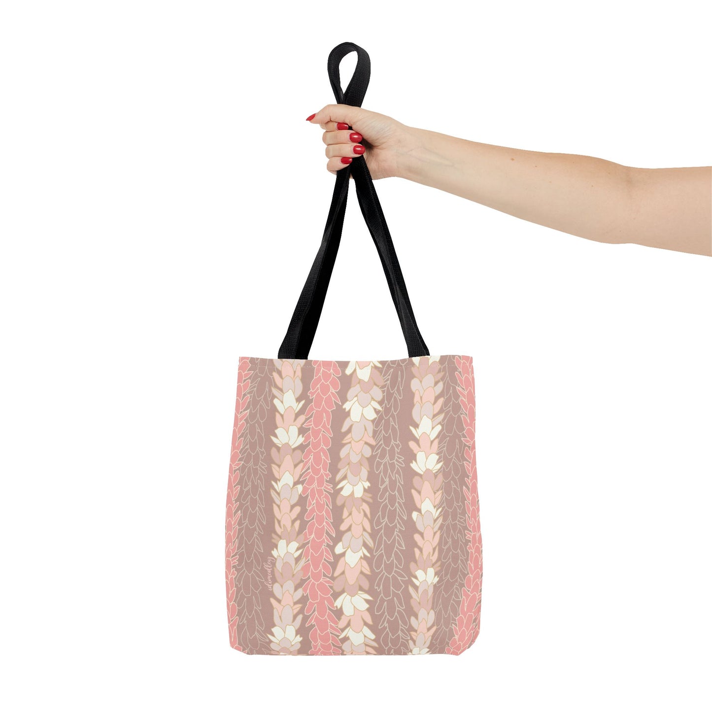 Tote Bag- Pakalana Stringing Peach