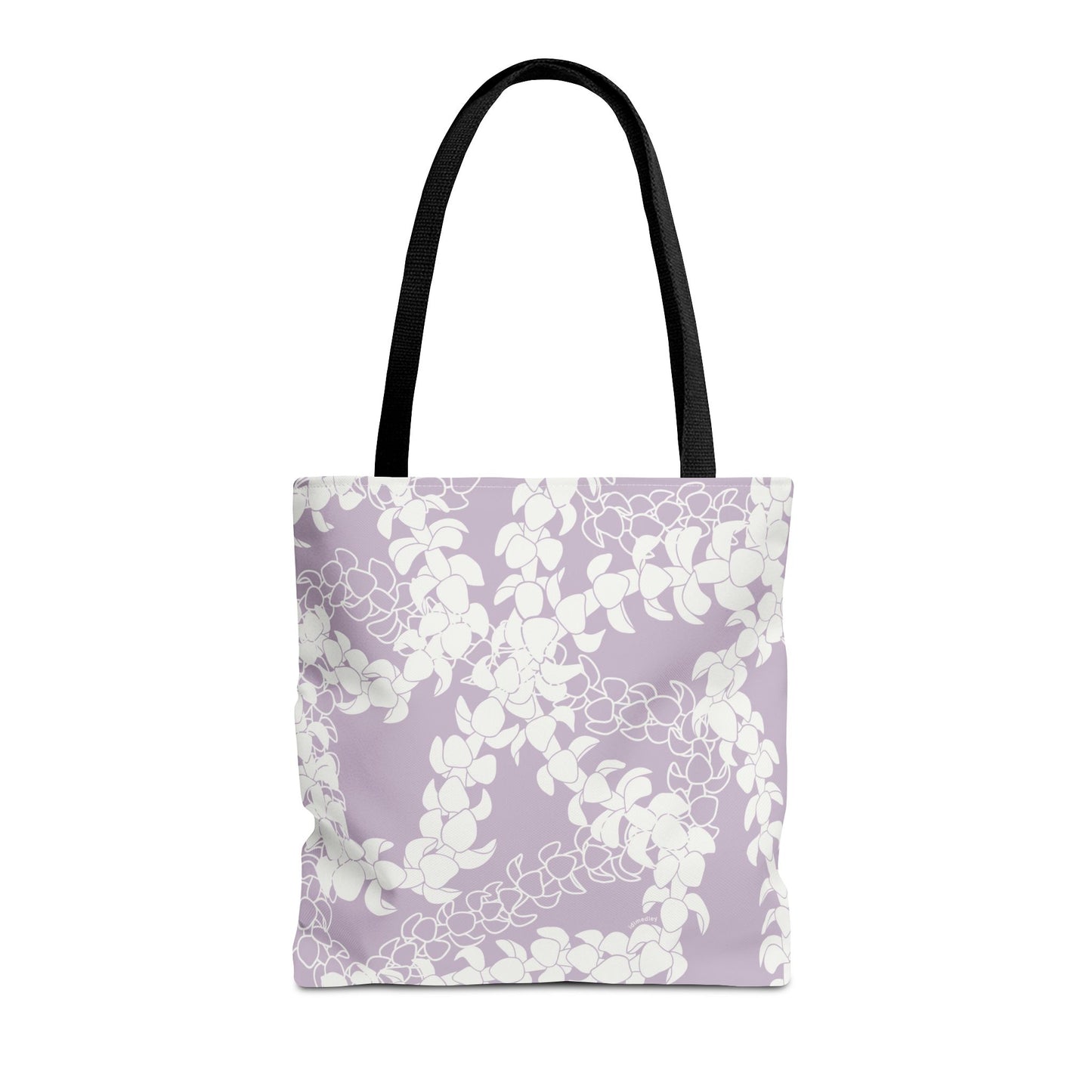 Tote Bag- Puakenikeni Lei (Pinky Periwinkle)