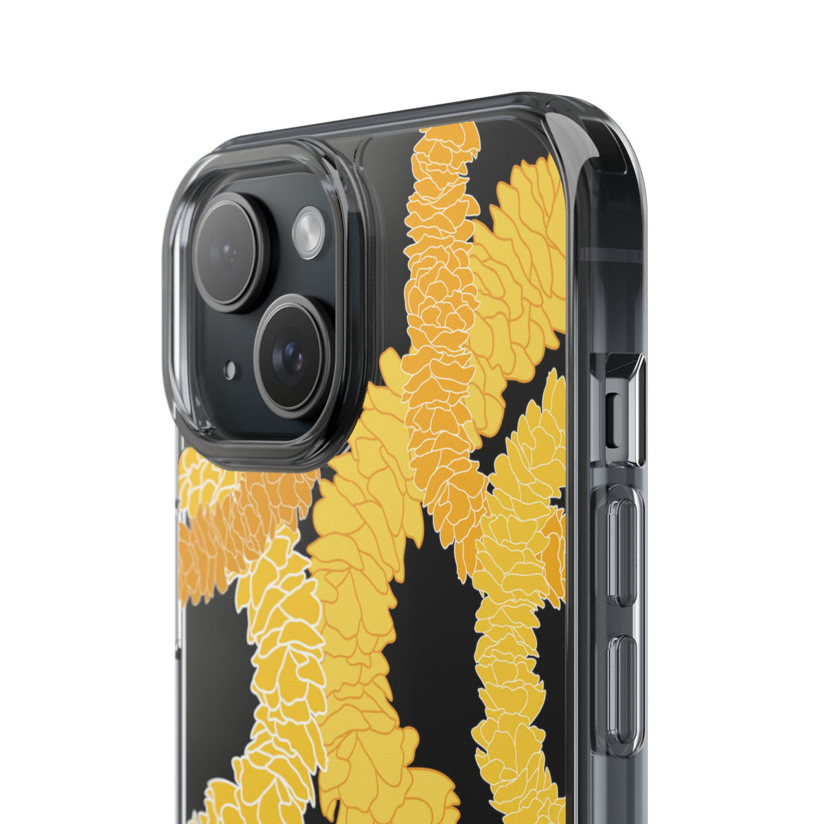 Ilima Flower Lei CLEAR Case