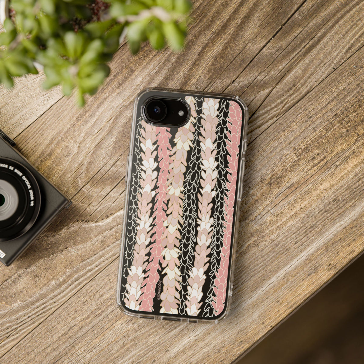 Pakalana Stringing Peach CLEAR Case