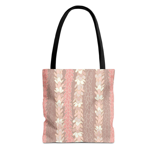 Tote Bag- Pakalana Stringing Peach