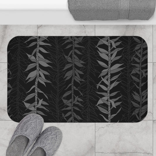 Bath Mat- Ti Leaf Lucky Leis (Shadows)