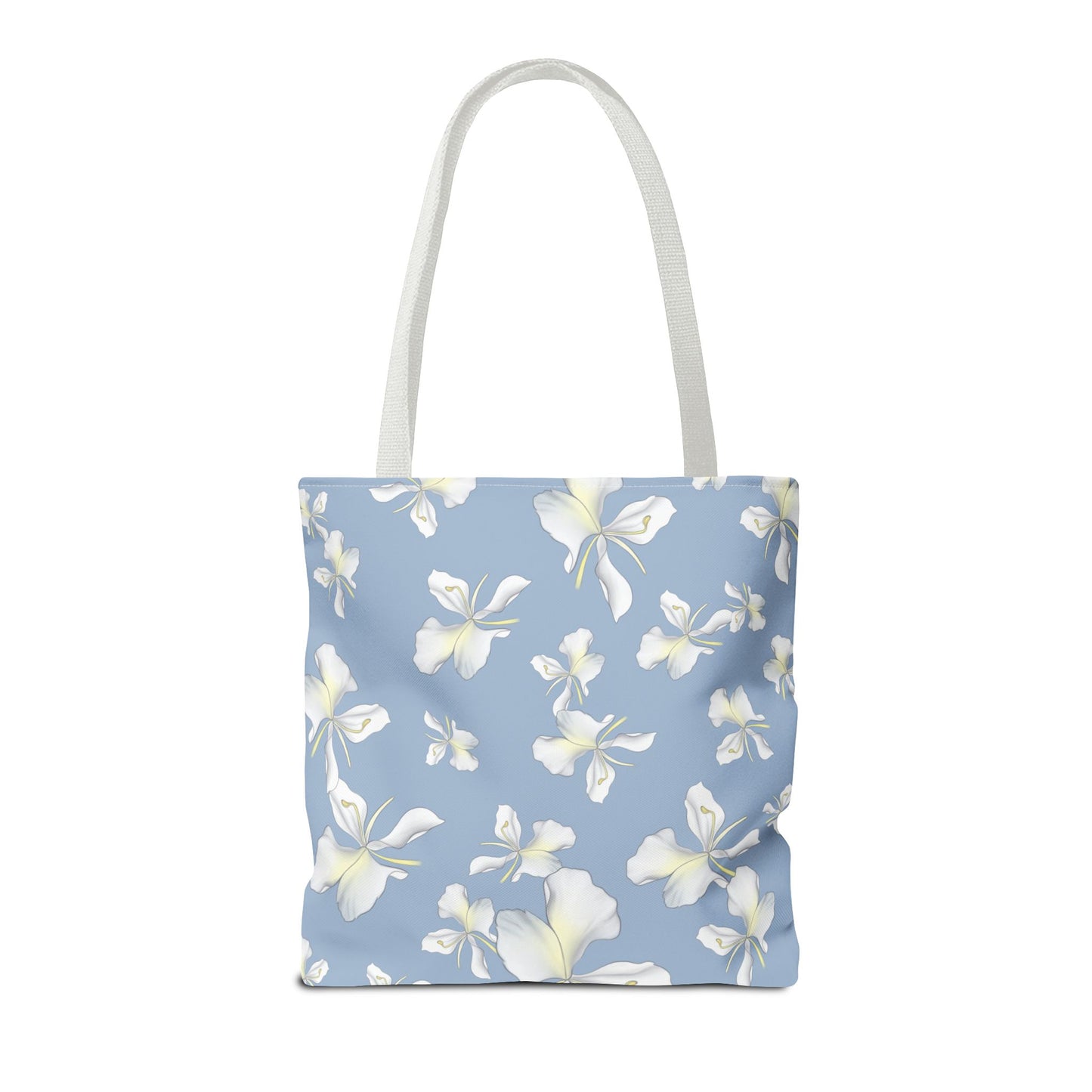 Tote bag- Awapuhi Falling  (Cyan)