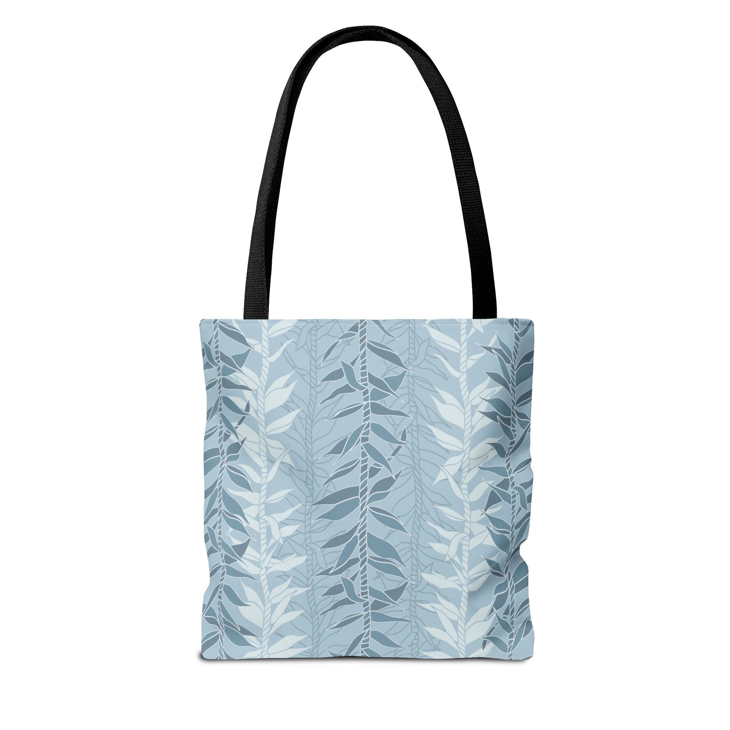 Tote bag- Ti Leaf Lucky Leis (Steel Blue)