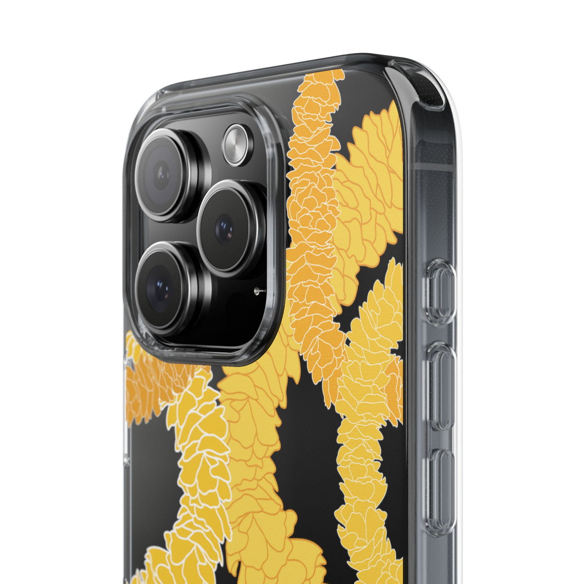 Ilima Flower Lei CLEAR Case